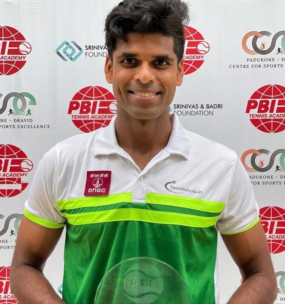 The Weekend Leader - Vishnu back to winnings ways with AITA Men's event title